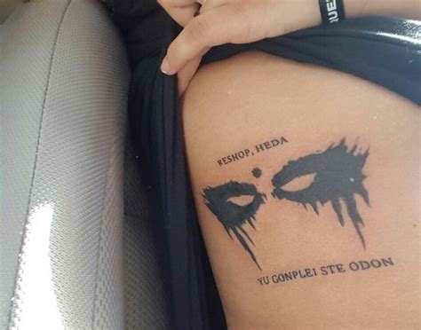 the 100 lexa tattoo